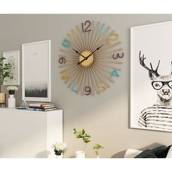 アナログ時計 壁掛け時計 インテリア雑貨 ウォールクロック ワイヤーデザ