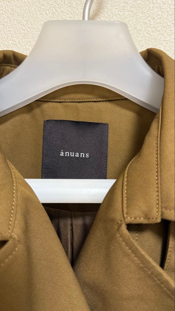 【11/13限定価格】anuans ハーフオーバートレンチコート M