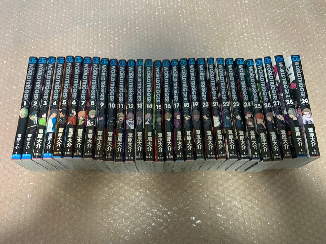 ワールドトリガー(WORLDTRIGGER)全巻　1巻〜29巻　6巻〜初版帯付き