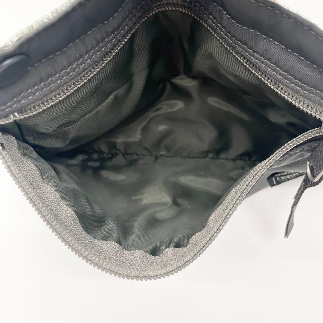 PORTER CREAM トートバッグ　カーキ　グリーン　ナイロン　ポーチ付き