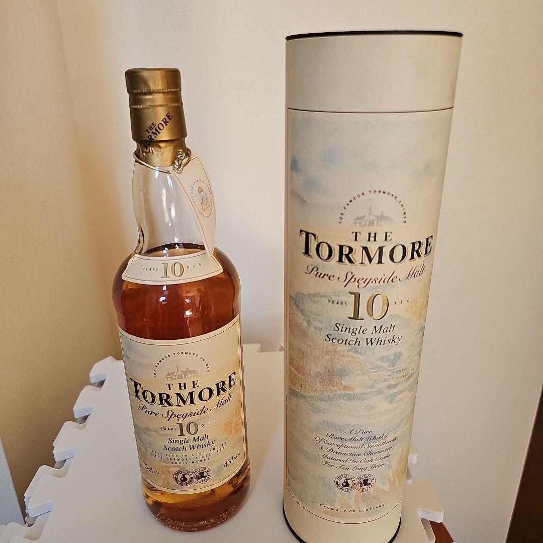 【未開封/廃盤水彩画】Tormore10年 シングルモルトウイスキー 750ml