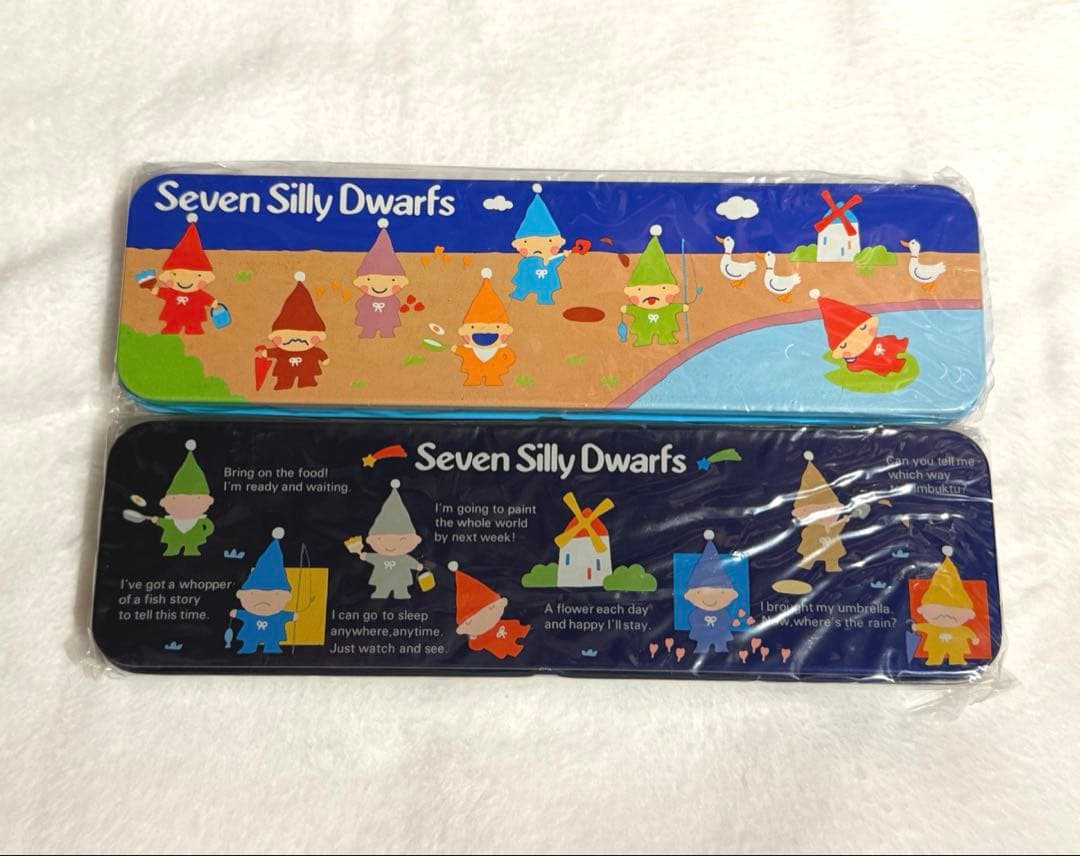 セブンシリードワーフ　缶ペンケース　セット