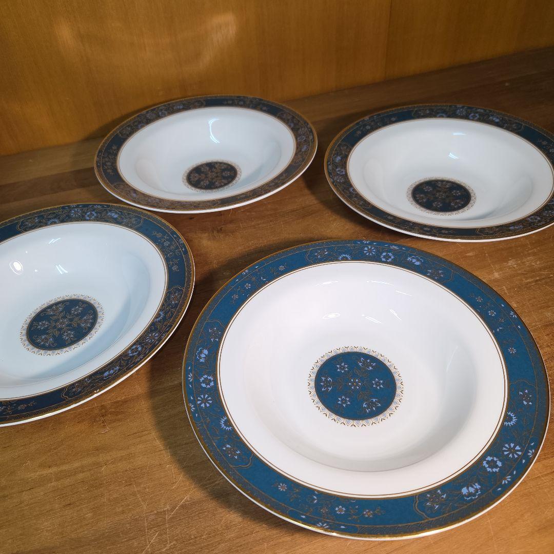 廃盤希少品！ロイヤルドルトン カーライル リム スープボウル4枚 Carlyle