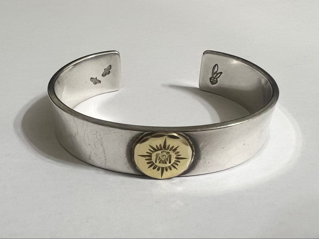 高円寺 PEACE ピース　平打ち　バングル　WINGROCK ウイングロック