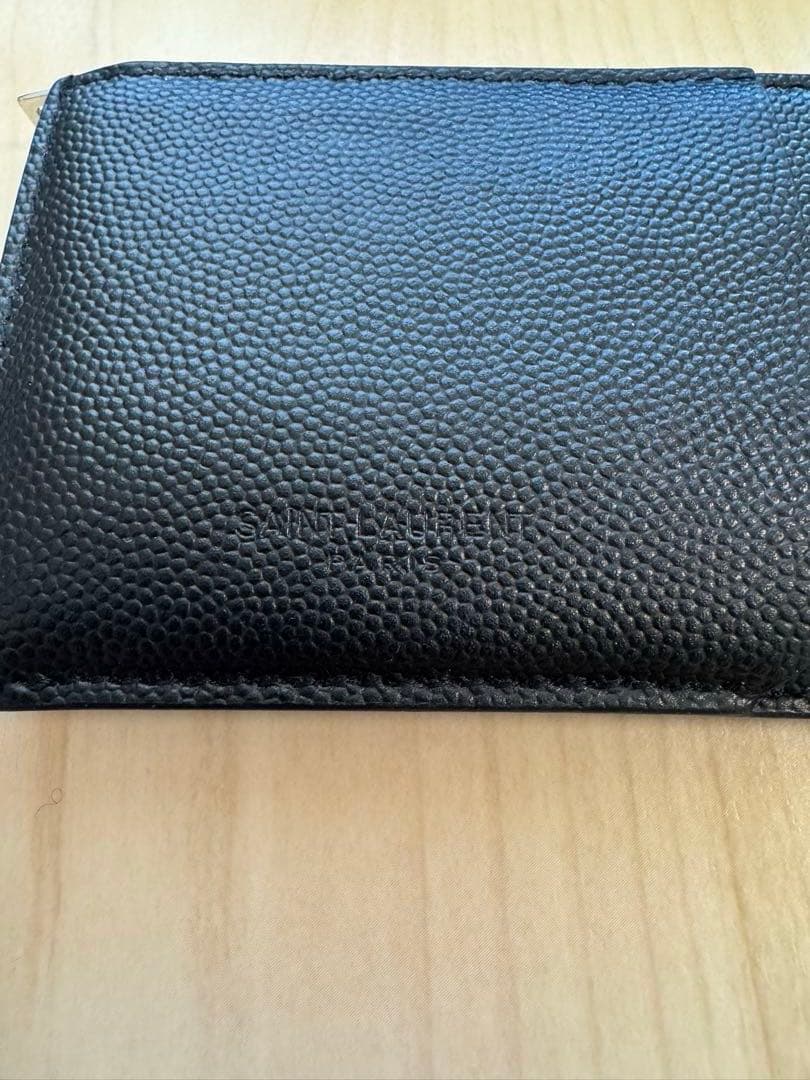 SAINT LAURENT マネークリップ&フラグメントケース　セット　ブラック