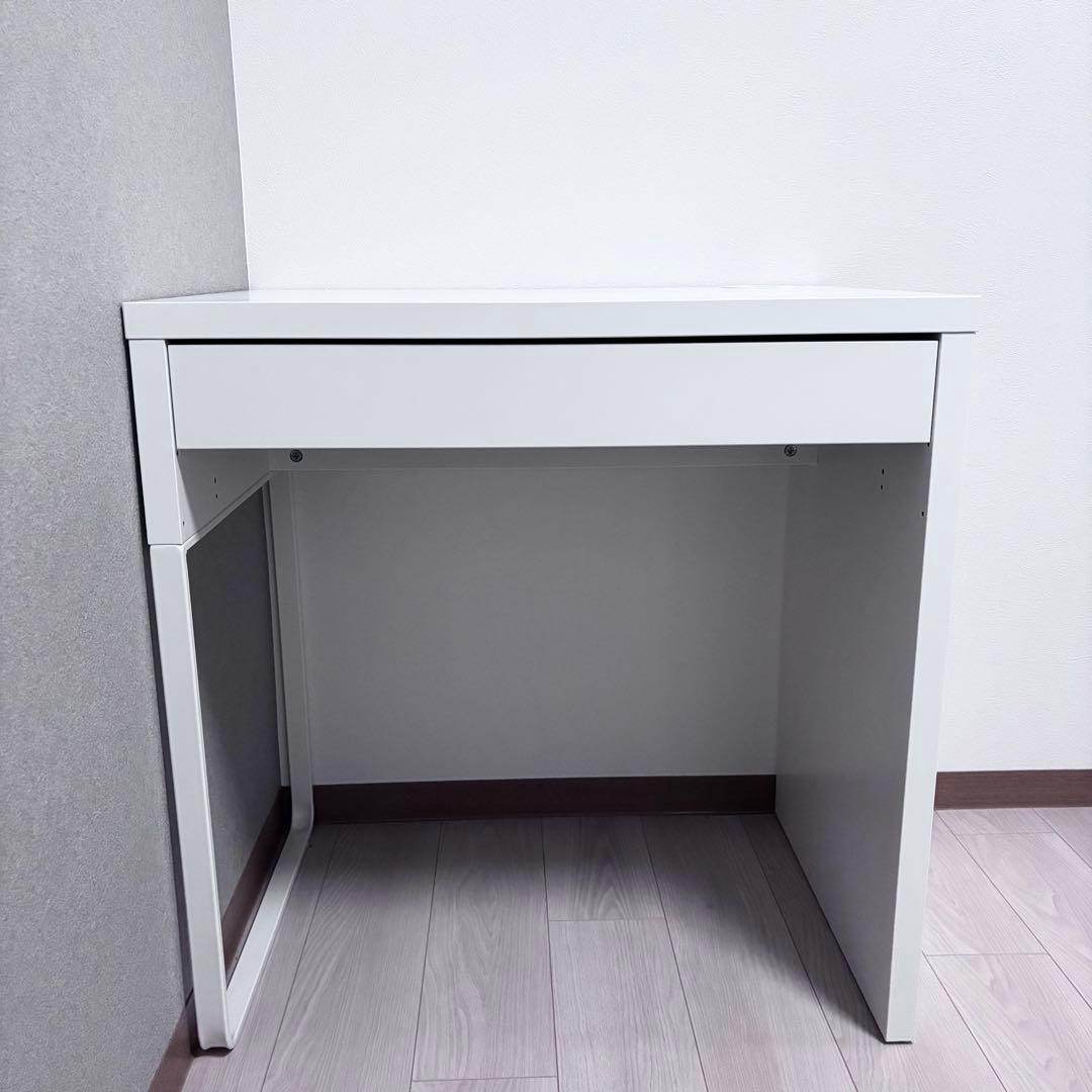 IKEA ミッケ MICKE 73×50 ホワイト デスク