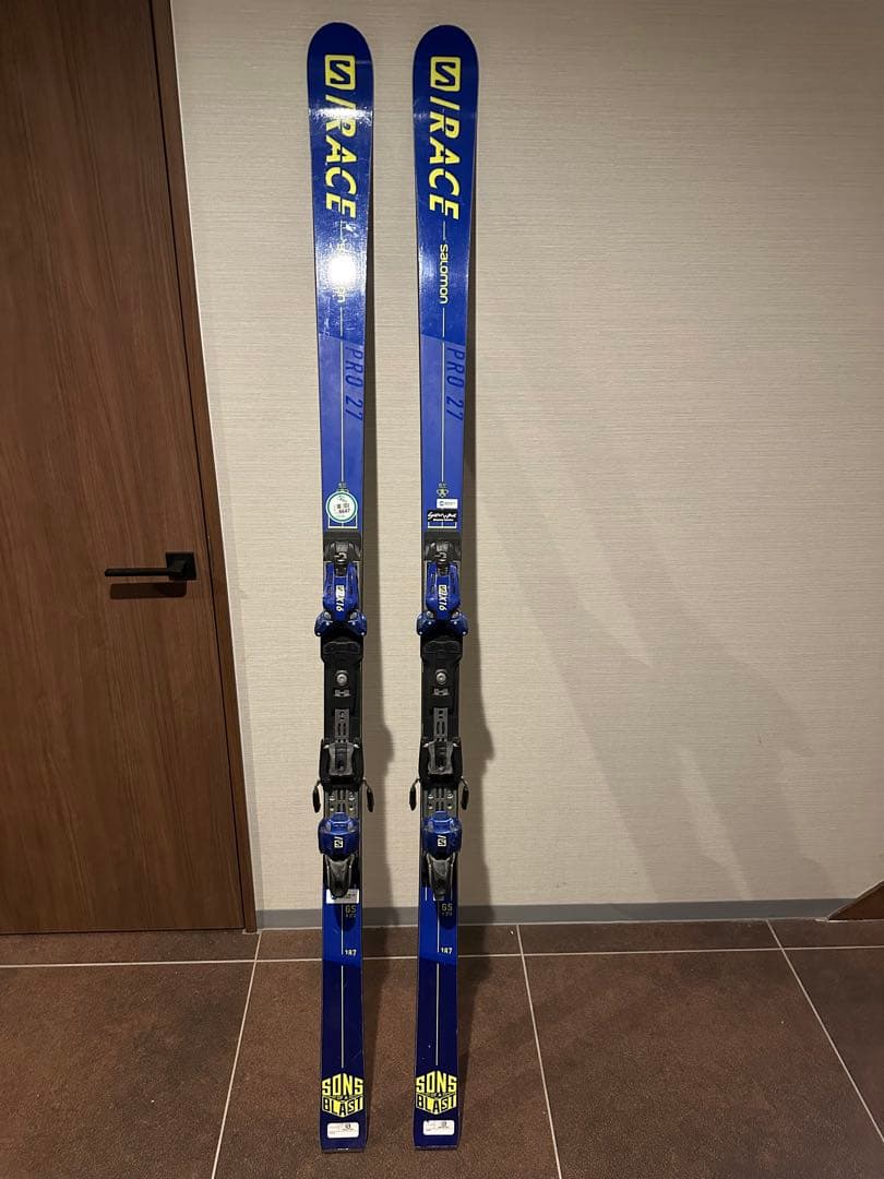 Salomon Race 187cm スキー ビンディング付き