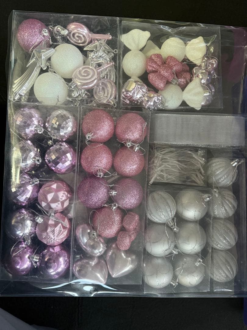 Francfranc フランフランクリスマスツリー 150cm ピンク