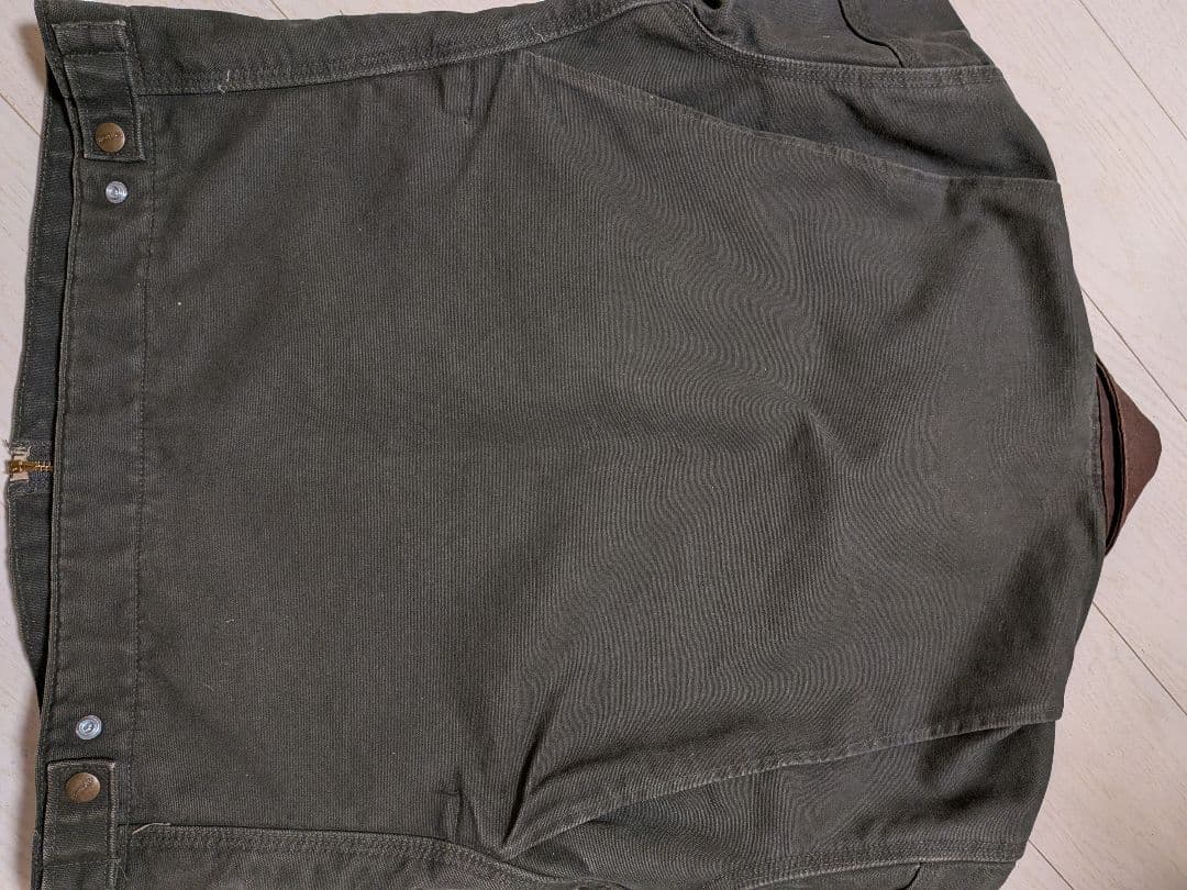 カーハートデトロイトジャケットj97 mos　モスグリーン　S seize