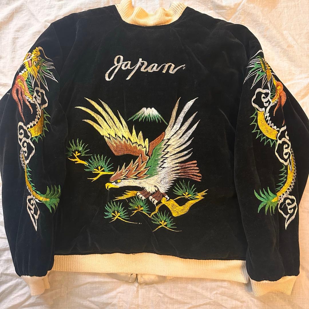 アメリカ大好き vintage 別珍 スーベニアジャケット 50s