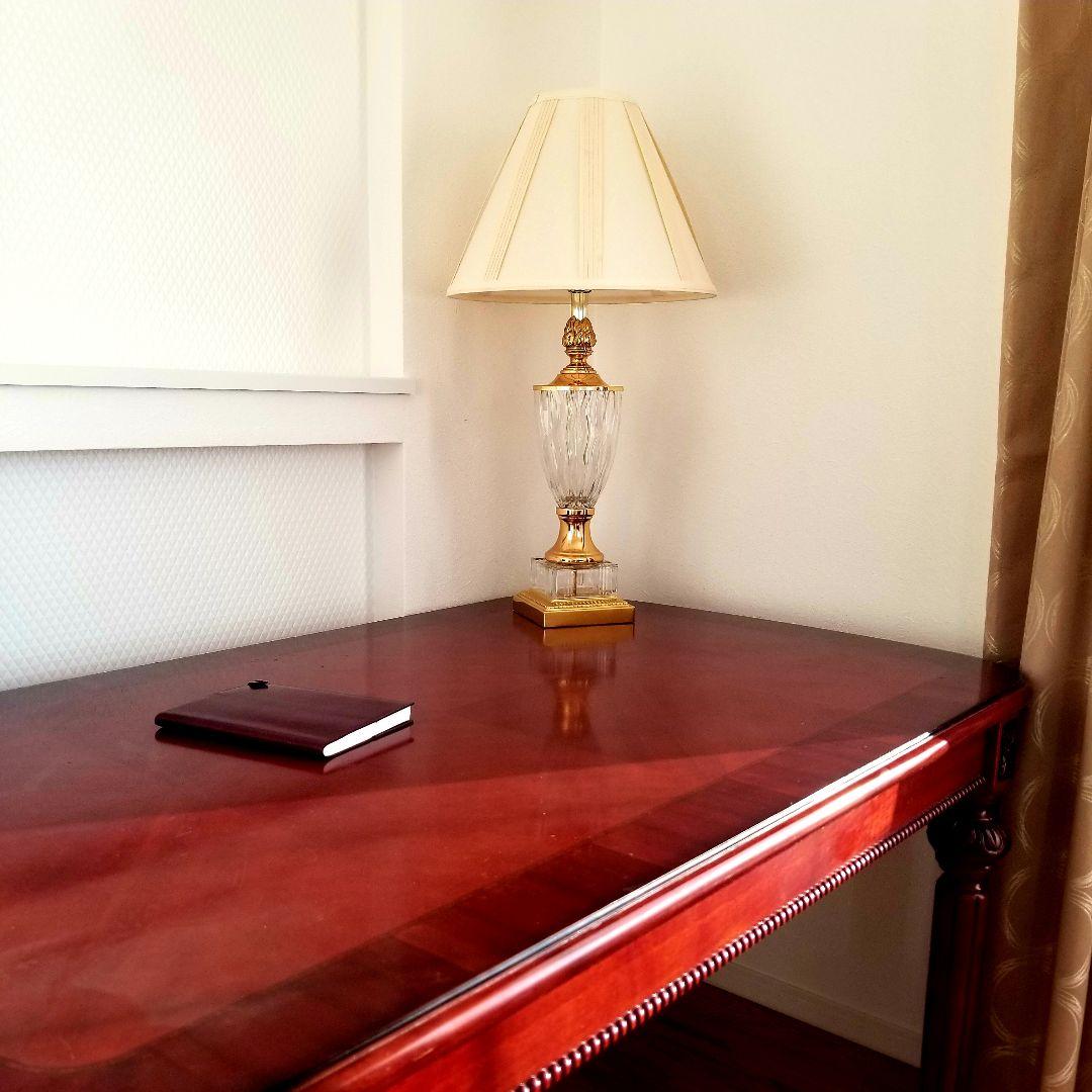 ドイツ KENSINGTON クリスタルグラス クラシック インテリアランプ