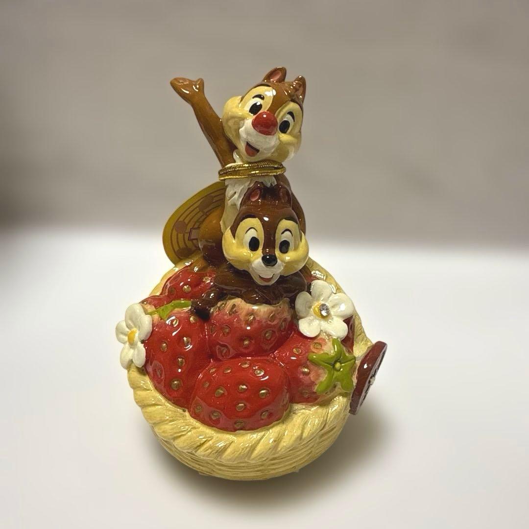 加藤工芸　チップとデール　ミニオルゴール　ディズニー