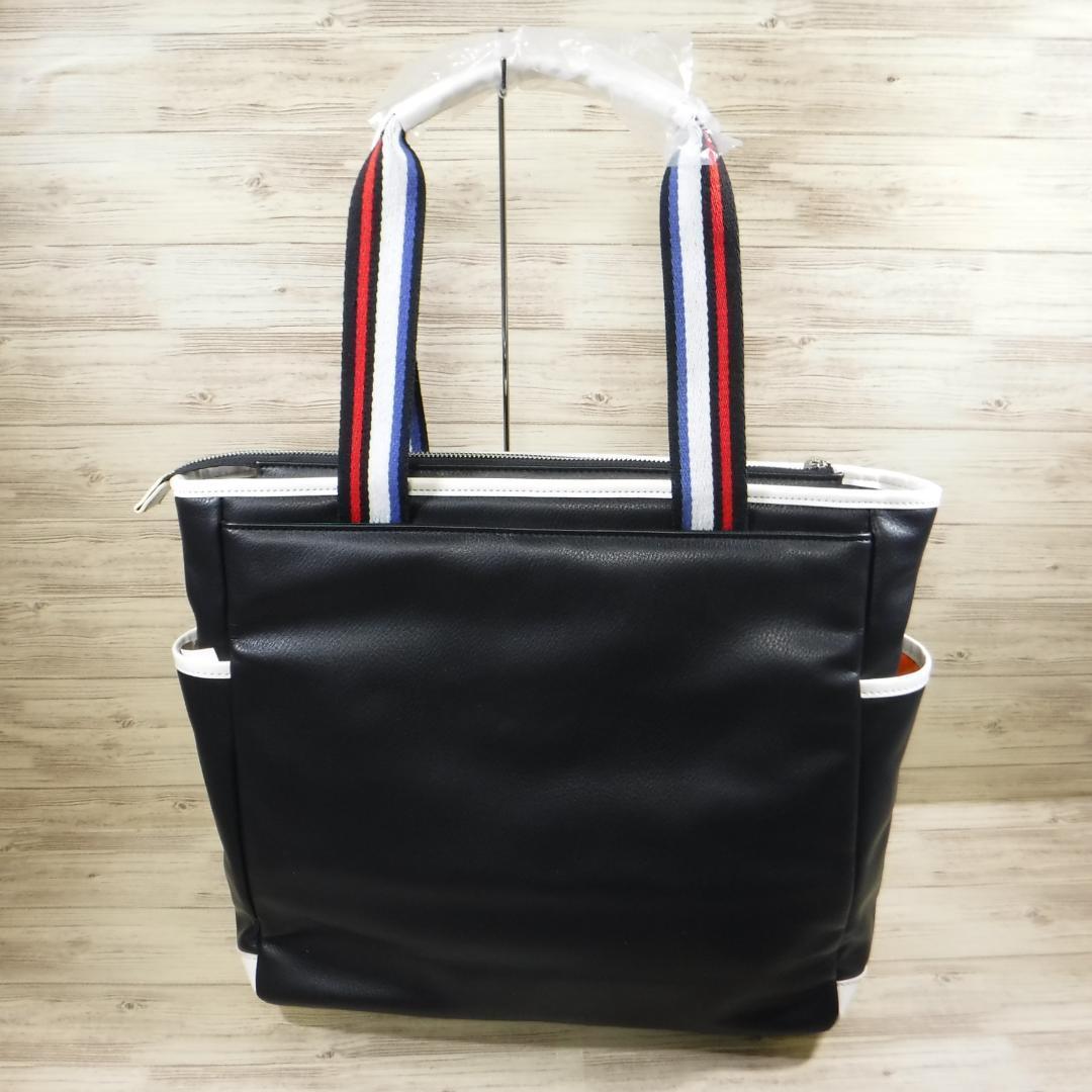 カステルバジャック 定価19800円 黒 レザー トートバッグ B4 ブラック