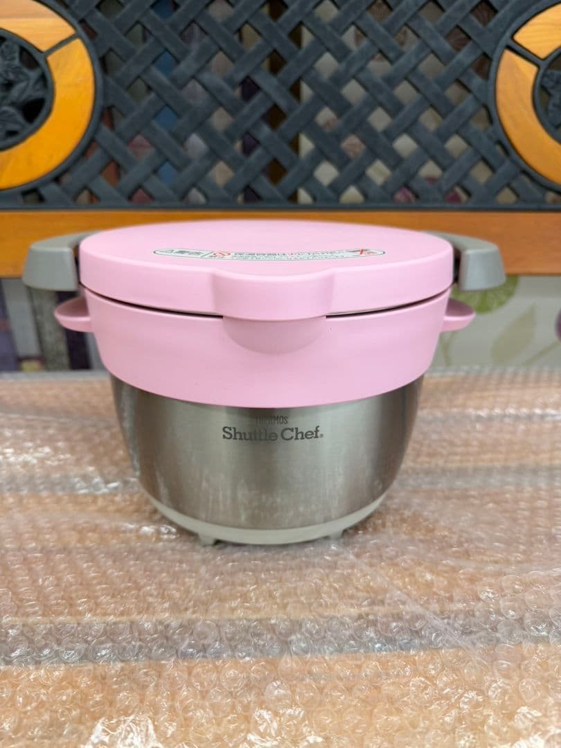 サーモス　真空保温調理器シャトルシェフ　KBB-1600ピンク