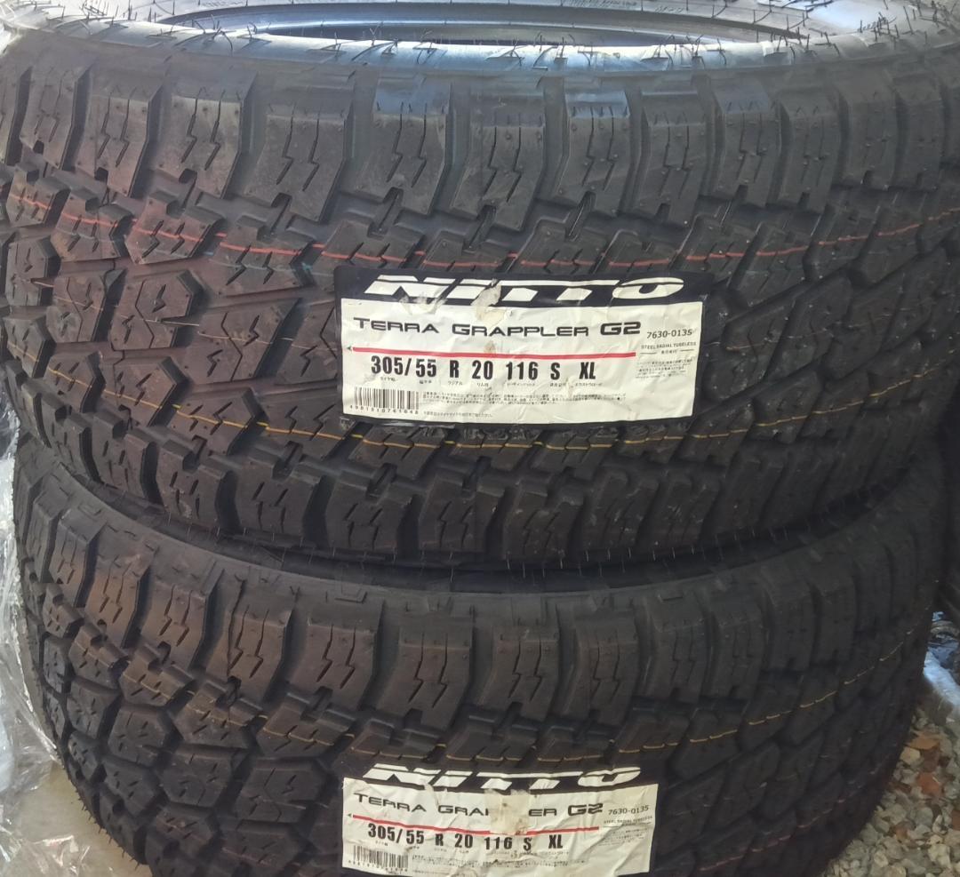 その②未使用2022年日本製305/55R20ニットーテラグラップラーG2　2本