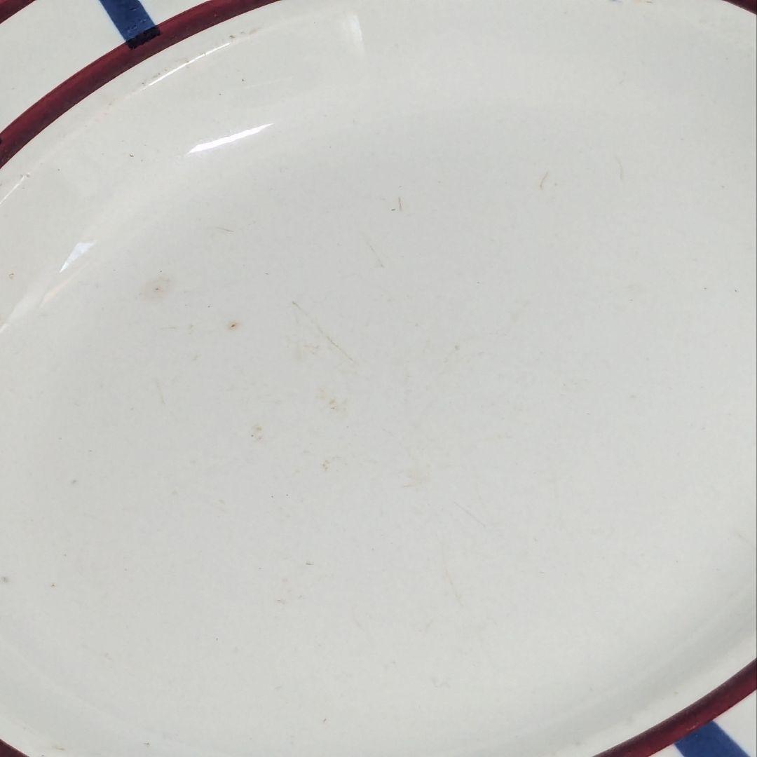 クレイユモントロー“Bearn”　バスク柄のプレート　平皿23.7cm（3）