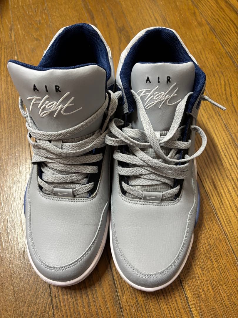 Nike Air Flight バスケットボールシューズ グレー/ネイビー