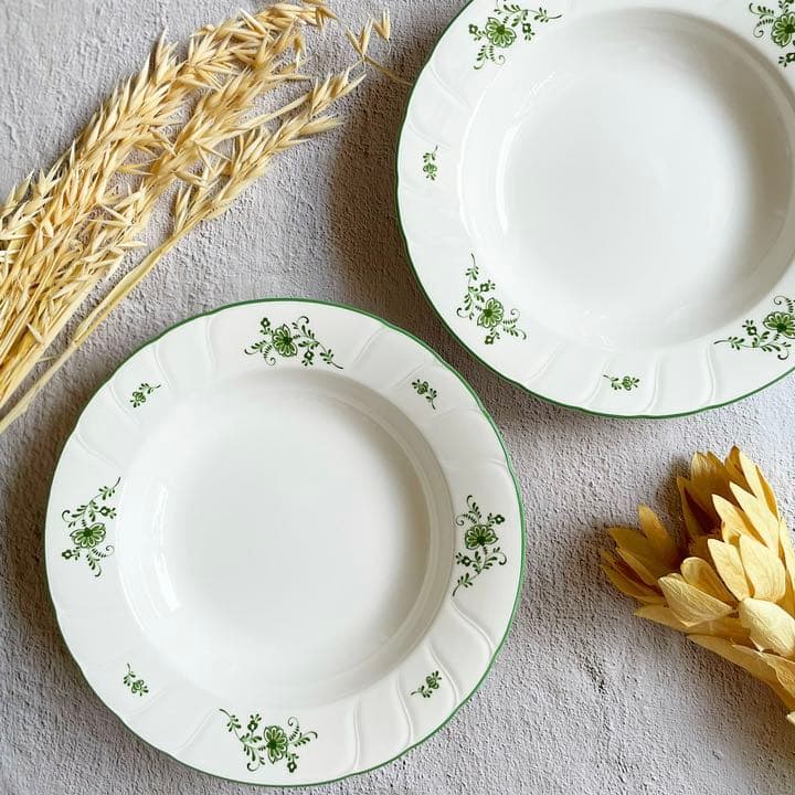 再販❣️新規ページにて Noritake クラフトーン レトロ 22㎝ 2枚