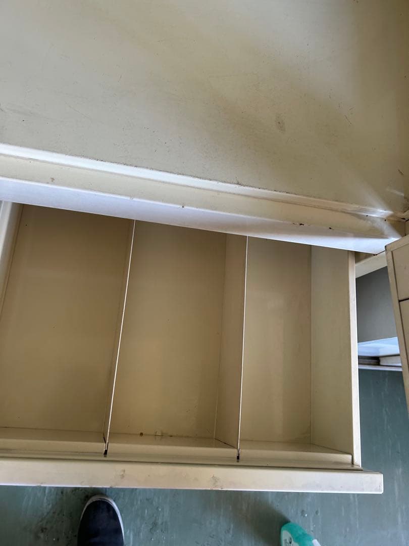 ガラス　スチール　医療棚　ケビント棚　引き取り限定