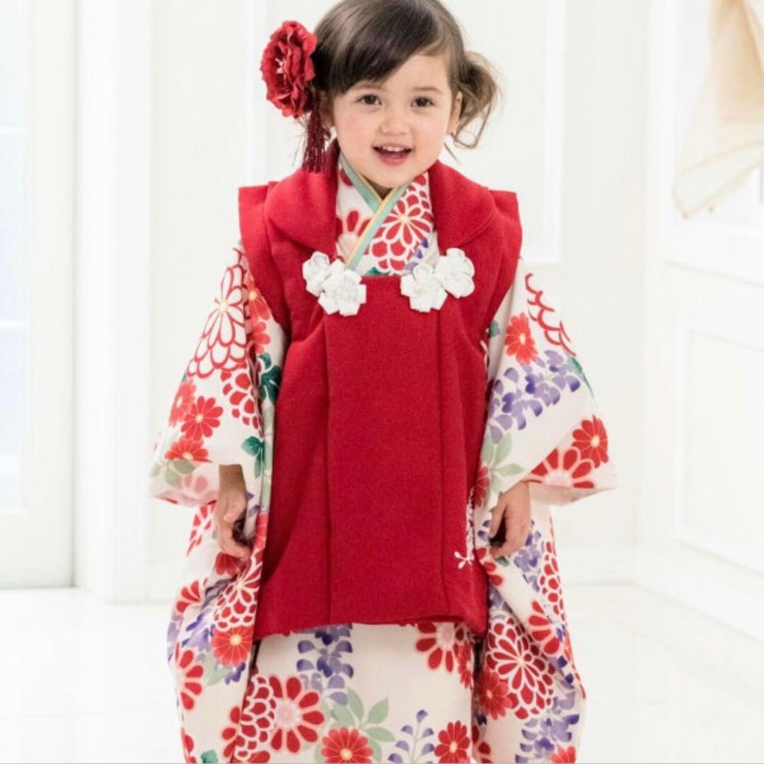 Catherine Cottage キャサリンコテージ　七五三　着物3点セット