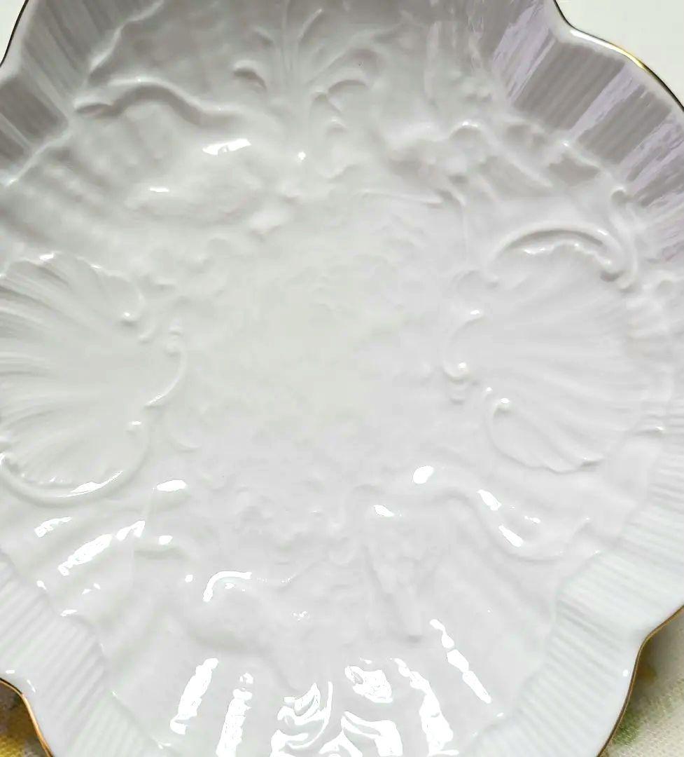 ①マイセン『ブリュール伯爵のスワンフォーム』スワンと鷺　小物入れ　未使用　箱付き