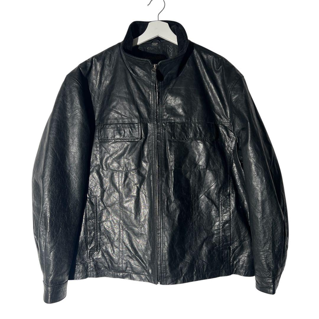 ST JOHN'S BAY 90's 00's レザージャケット　黒 2XL