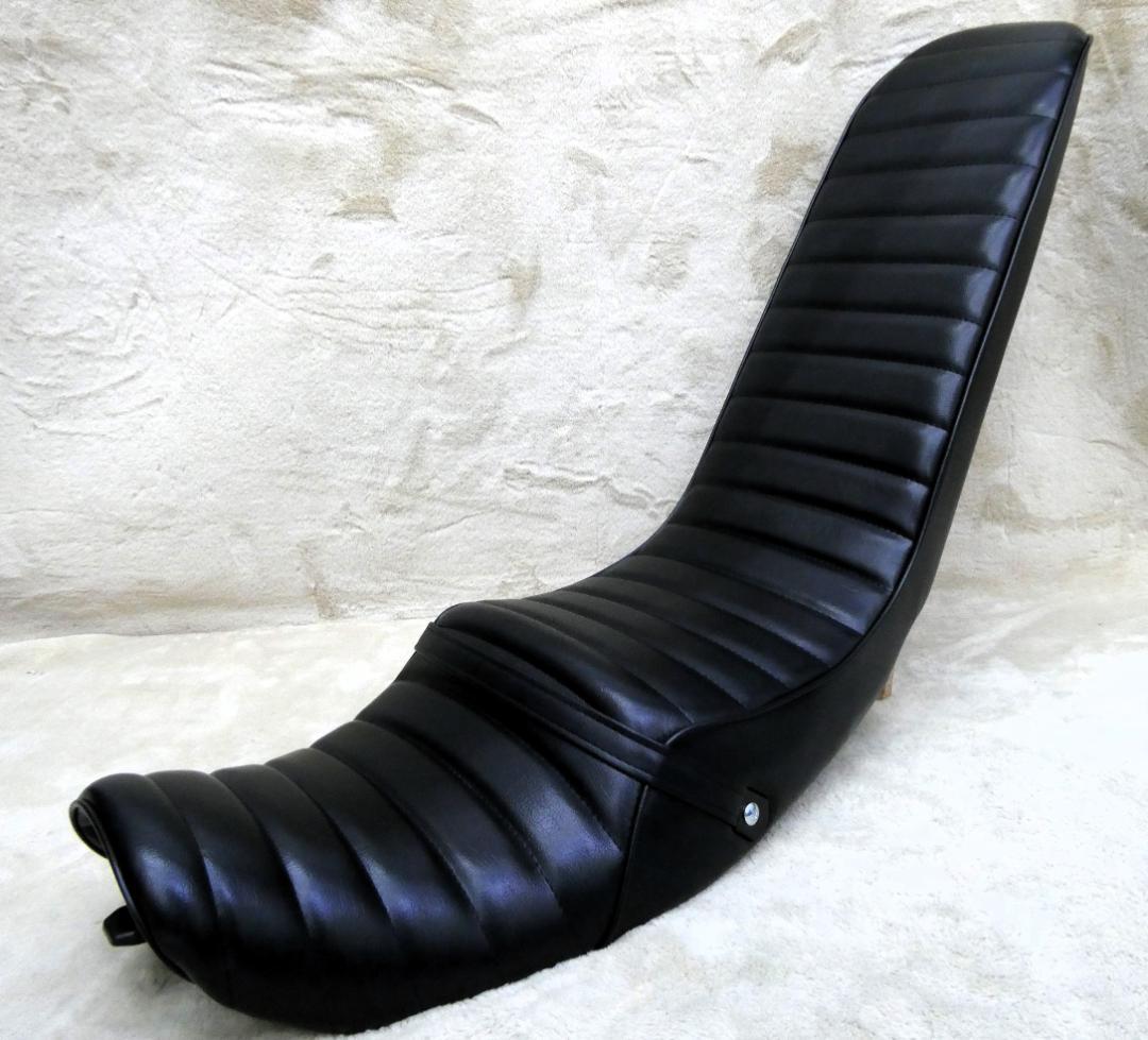 ゼファーΧ　三段シート　黒皮６０センチ/ ZR400G ゼファー400カイ