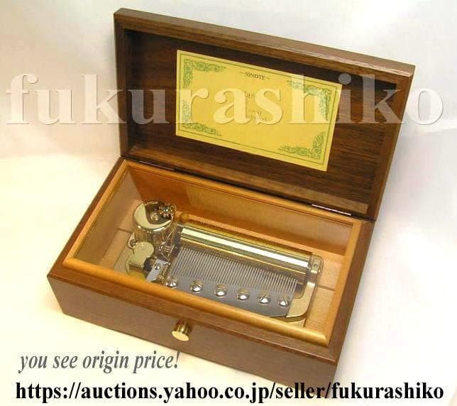 新品50弁小田和正３曲♪さよなら♪言葉に♪キラキラ　オルフェウス520オルゴール