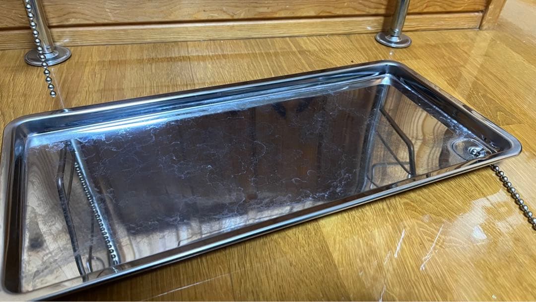 突っ張り　3段水切りラック