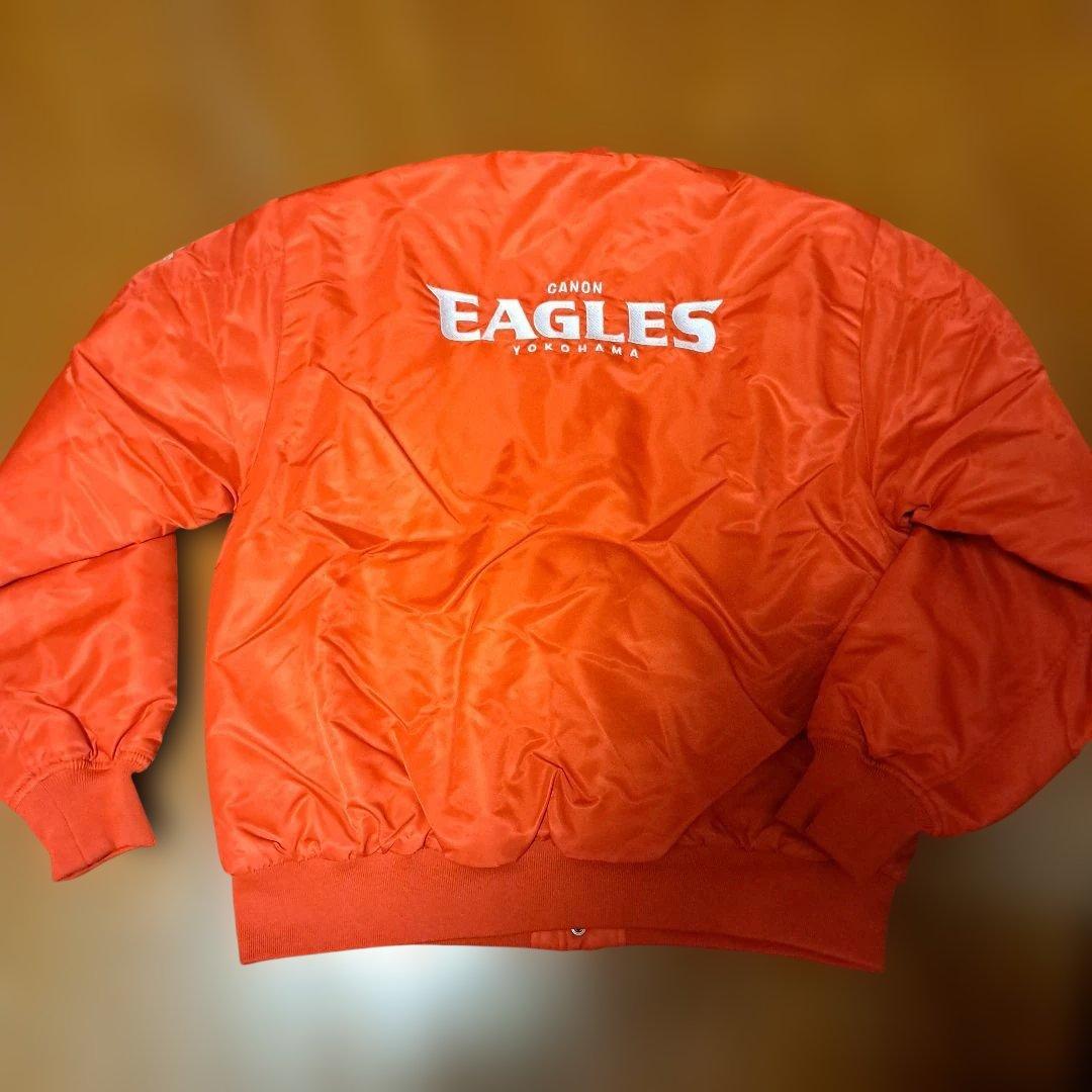 キャノンイーグルス　スタジアムジャンパー　Mサイズ