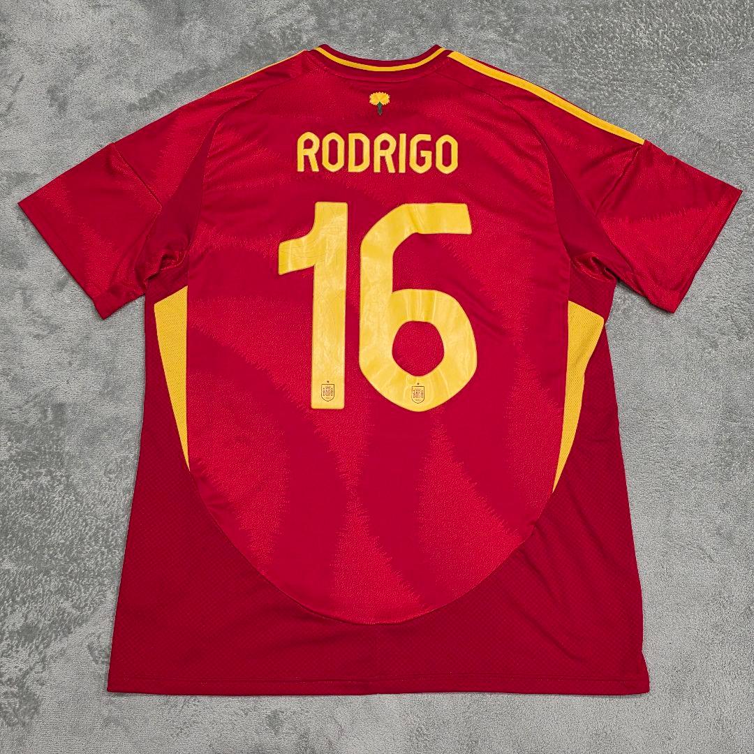スペイン代表　ロドリゴ　ユニフォーム　4XL　adidas　アディダス　レッド
