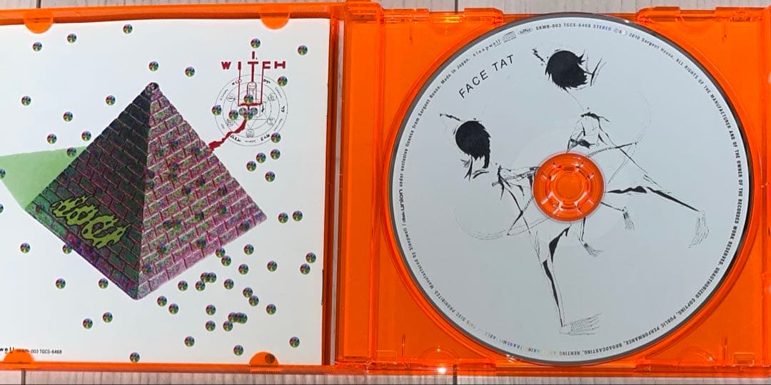 廃盤CD zach hill face tat