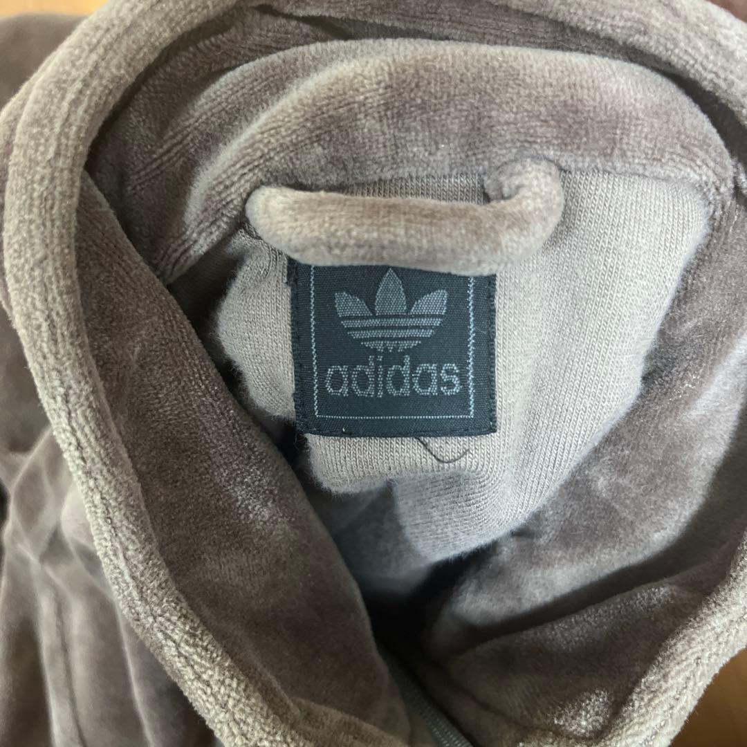 トップス Y2K 00s old adidas velor track jacket