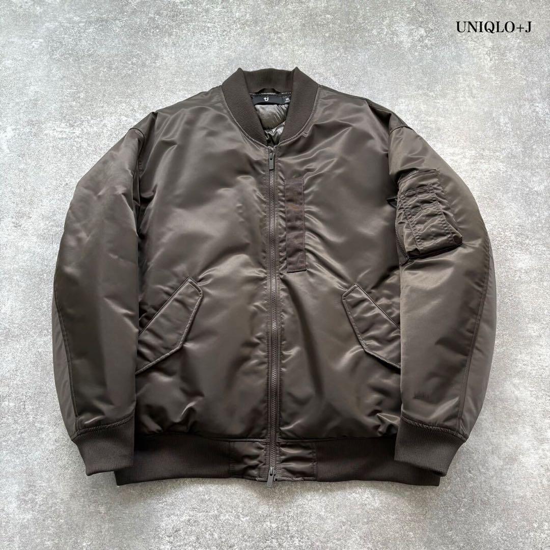 【新品】2026年モデルハイブリッドダウンオーバーサイズMA－1 Mサイズ