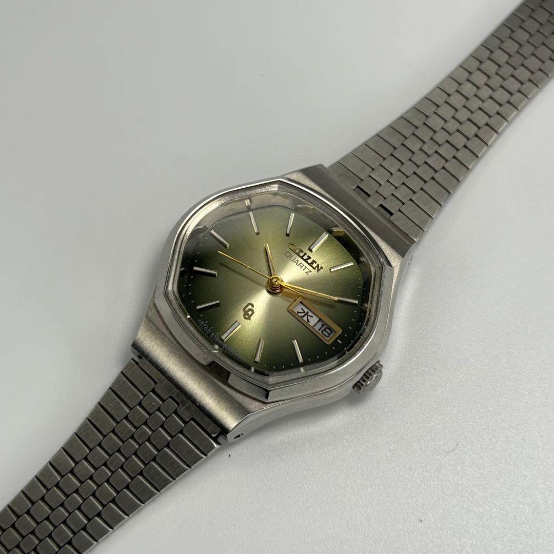 タグ付未使用品 CITIZEN CQ シチズンクォーツ 1986年製 電池交換済