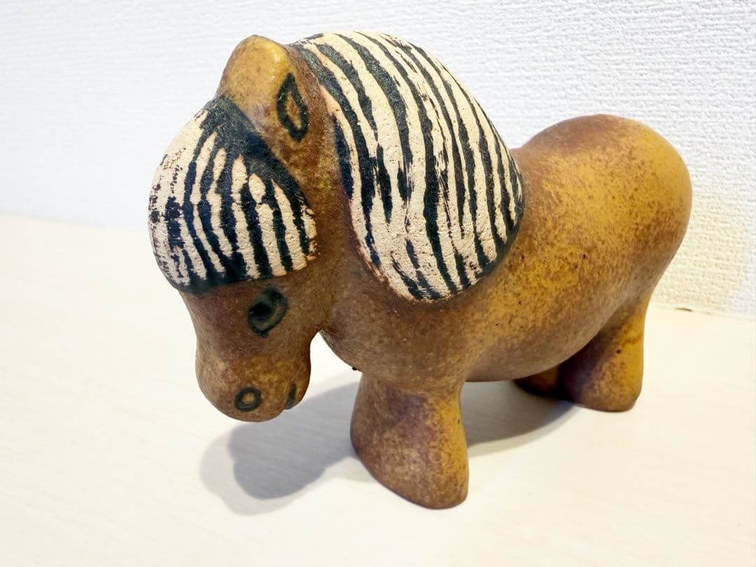 リサラーソン　ポニー　陶器　北欧