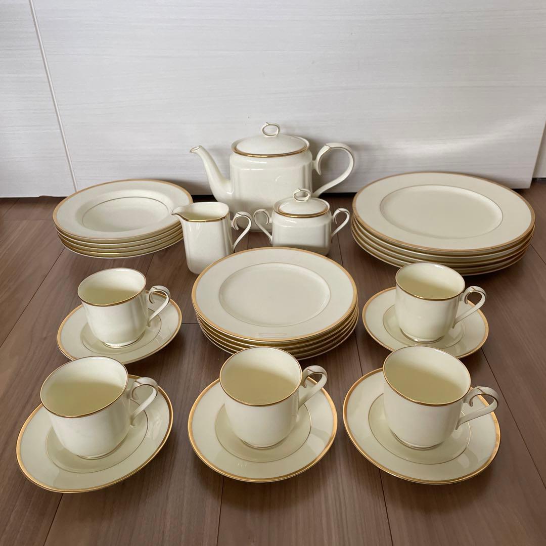 【希少】Noritake ノリタケ　トロイ　TROY ディナーセット24点　5人