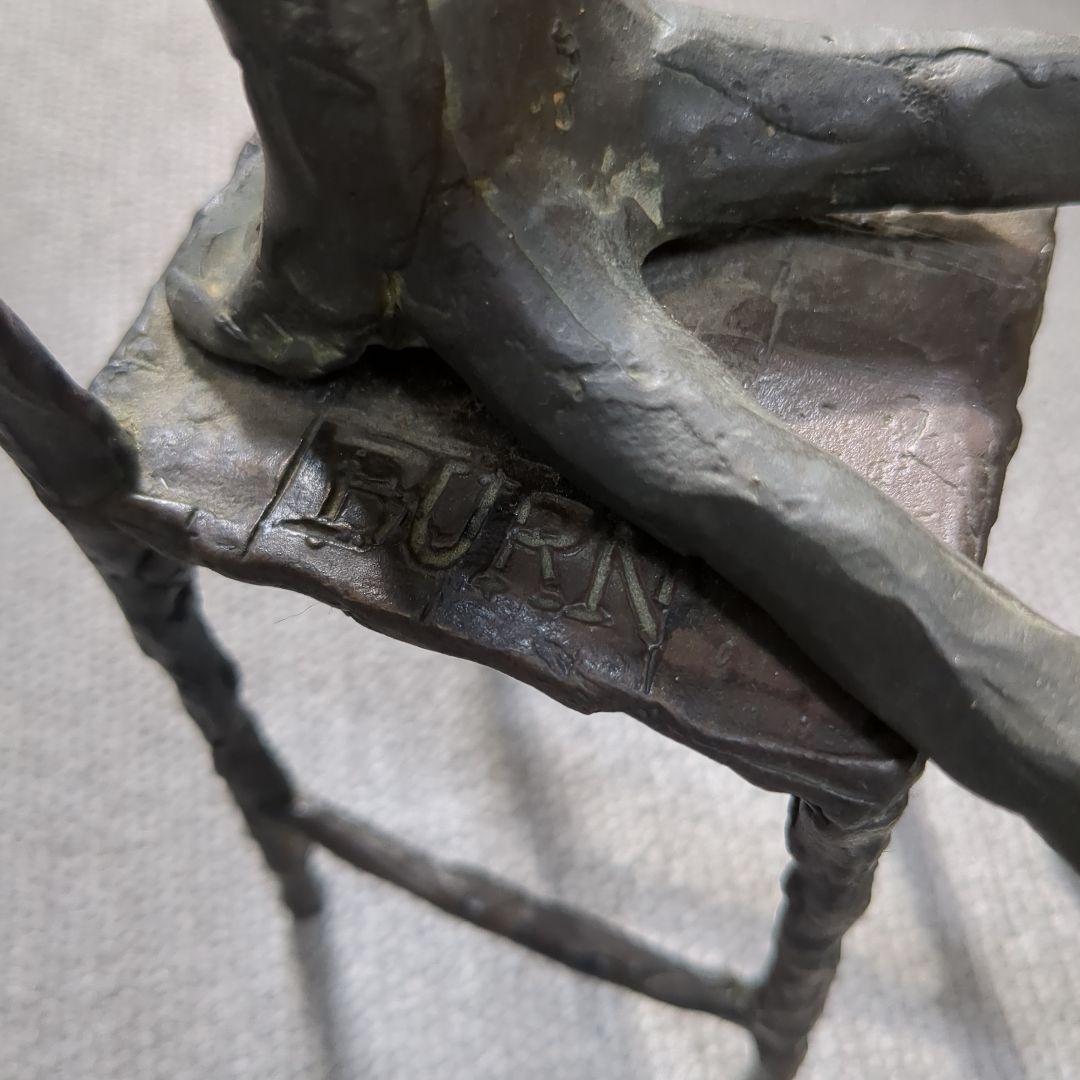 ブロンズ置物 キム・ボーン BURN 演奏者 バイオリン チェロ