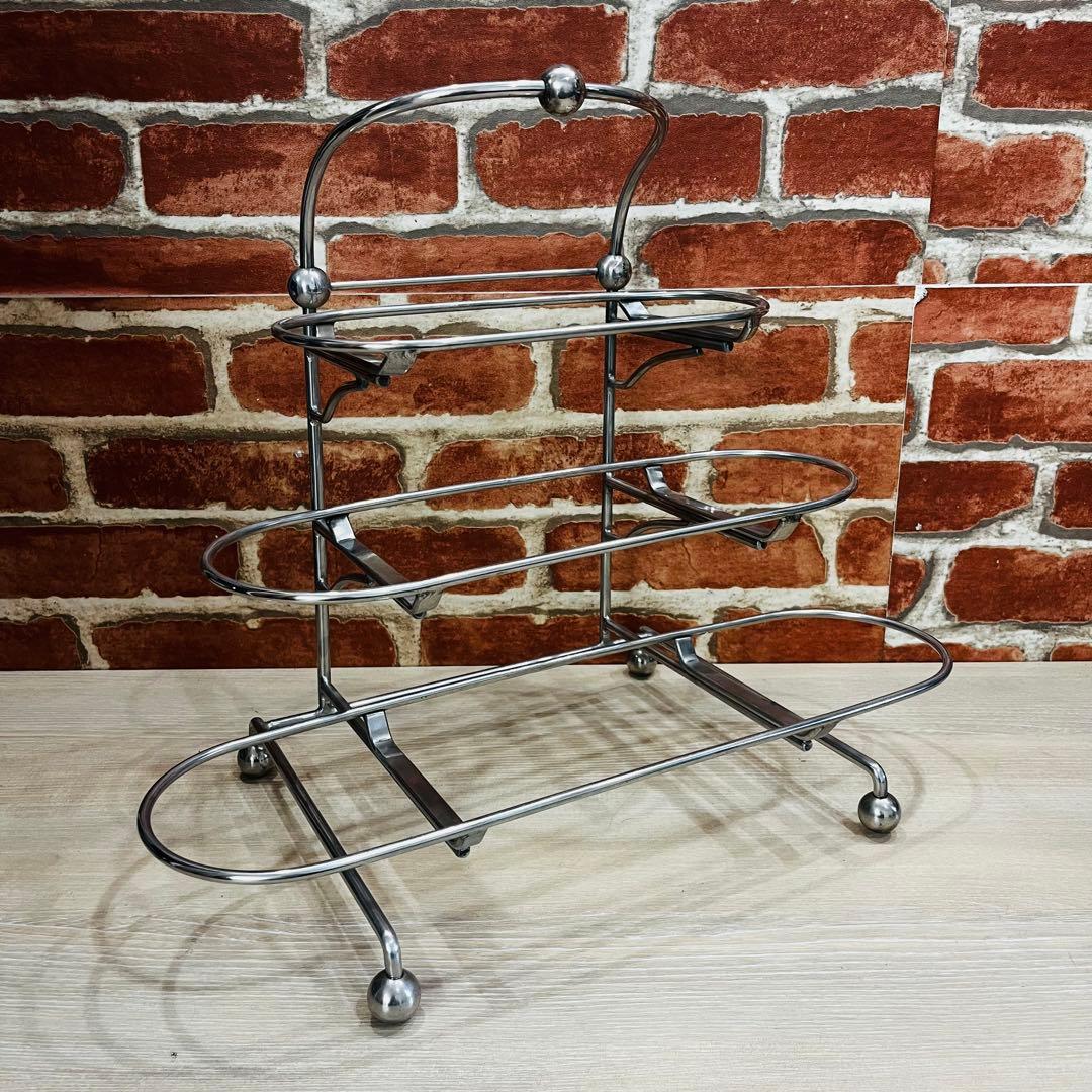 K2598【インテリア】3段 ディスプレイラック 飾り台 ケーキ台