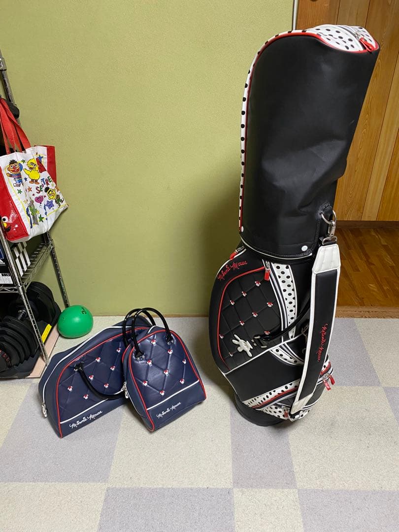 ⭐︎美品⭐︎ディズニー　キャディバッグ3点セット