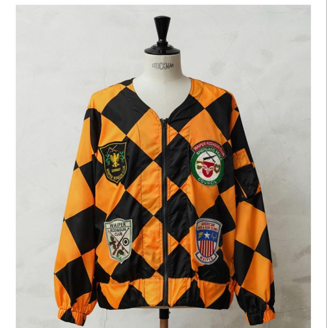 ジャケット・アウター WAIPER.inc G-1 LINECREWMAN JACKET CUSTOM