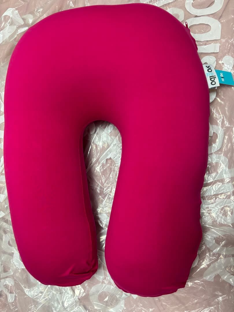 【開封済み未使用品】yogibo ピンクカバー サポート　クッション