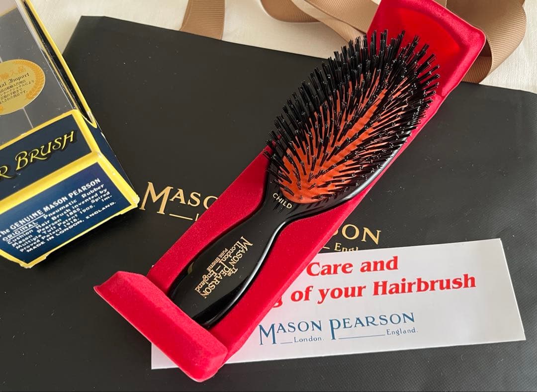 正規品　メイソンピアソン　チャイルドブリッスル　ダークルビー