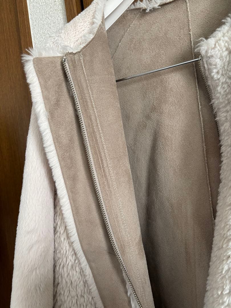 【Ameri VINTAGE】REVERSIBLE TWIN BOA COAT