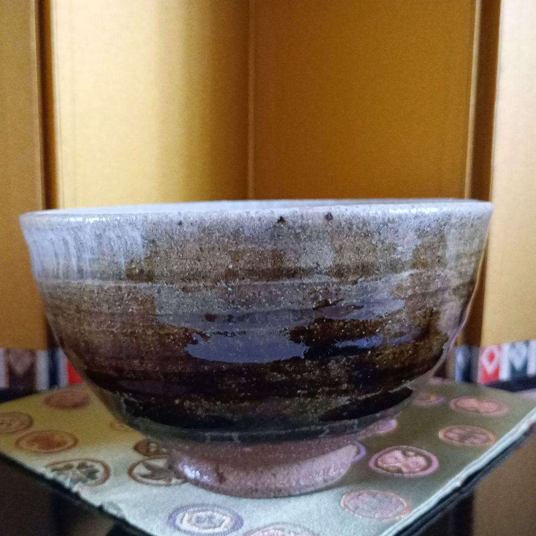 茶道具　唐津焼　茶碗　抹茶碗　帆柱窯　中嶋紀文造　共箱