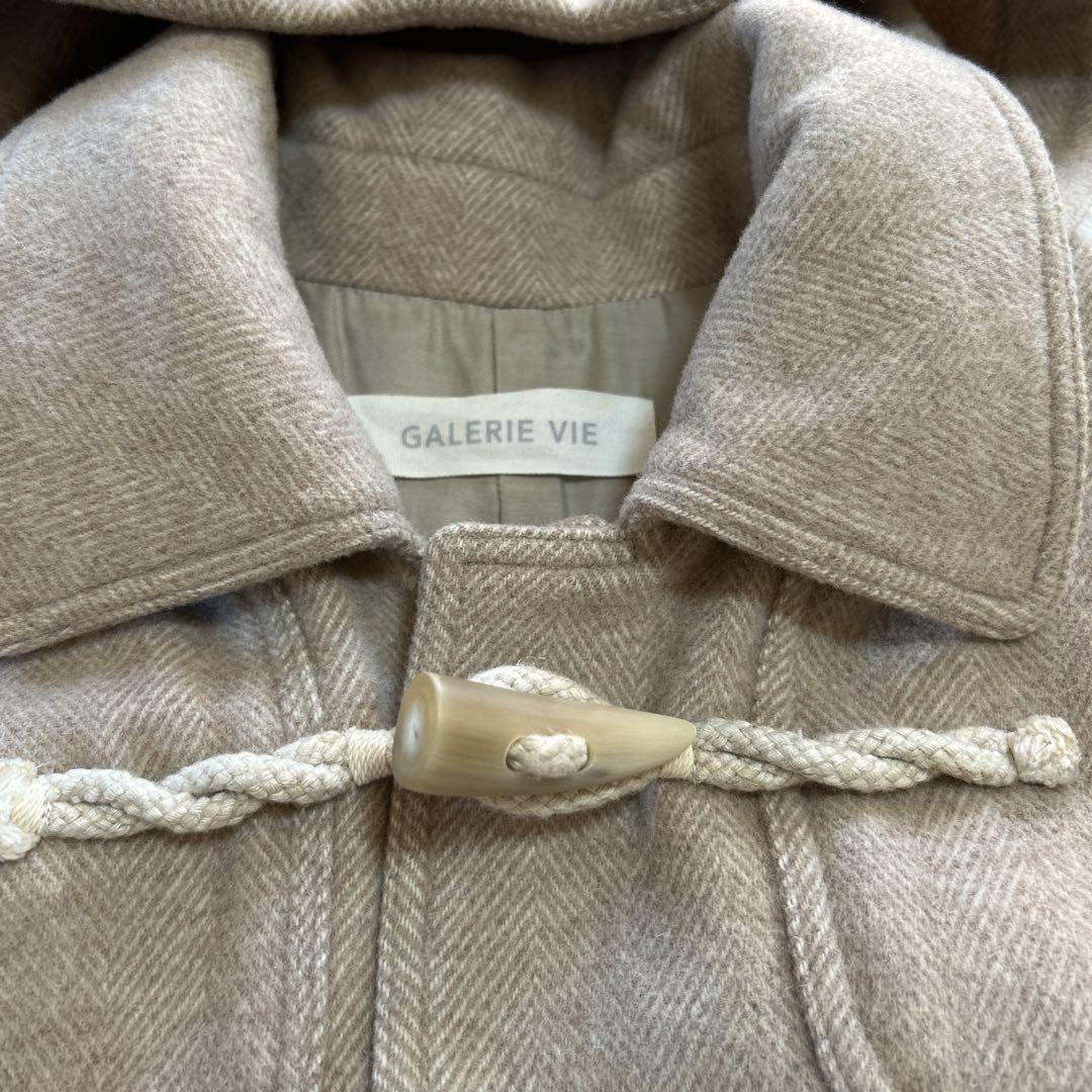 ギャルリーヴィー カシミヤ ウール アンゴラ ダッフルコート 日本製 36
