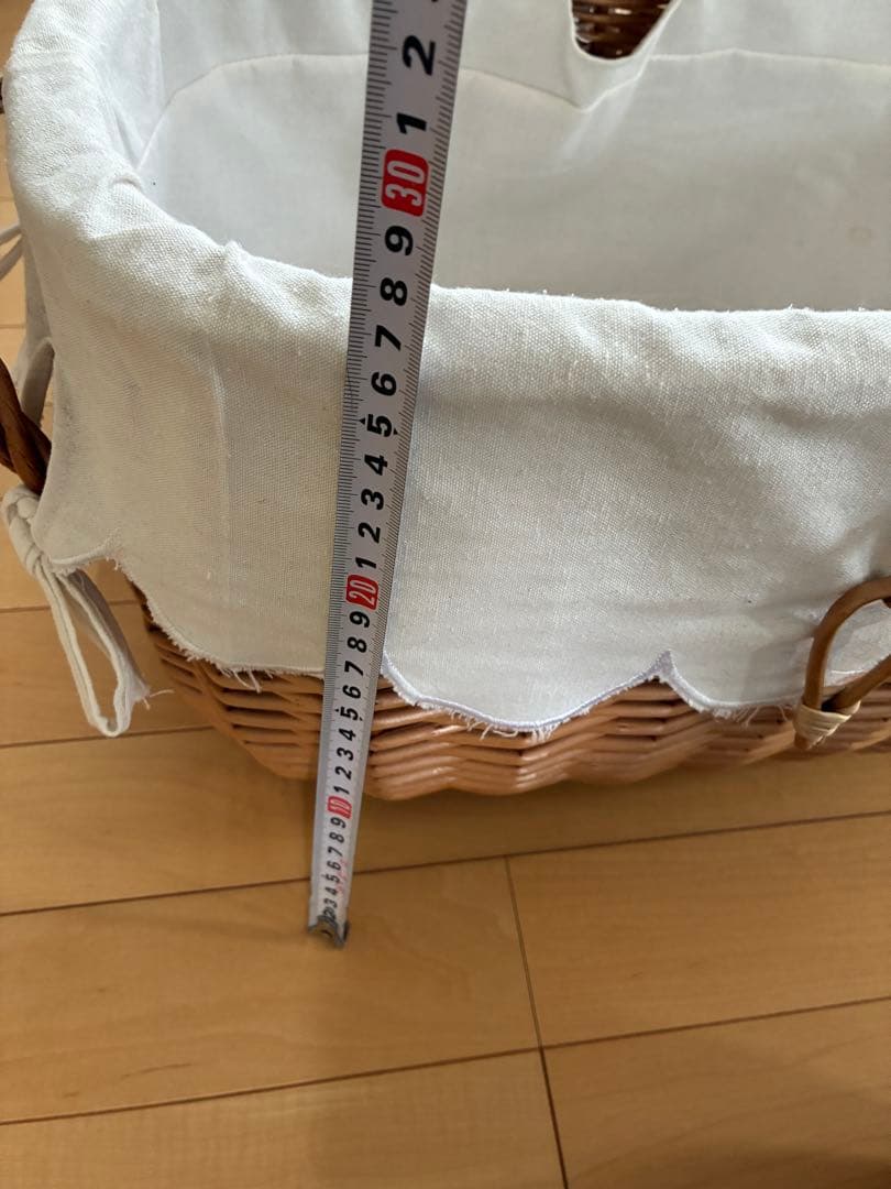 私の部屋　トリコバスケット　フタ付き　L バスケット　カゴ