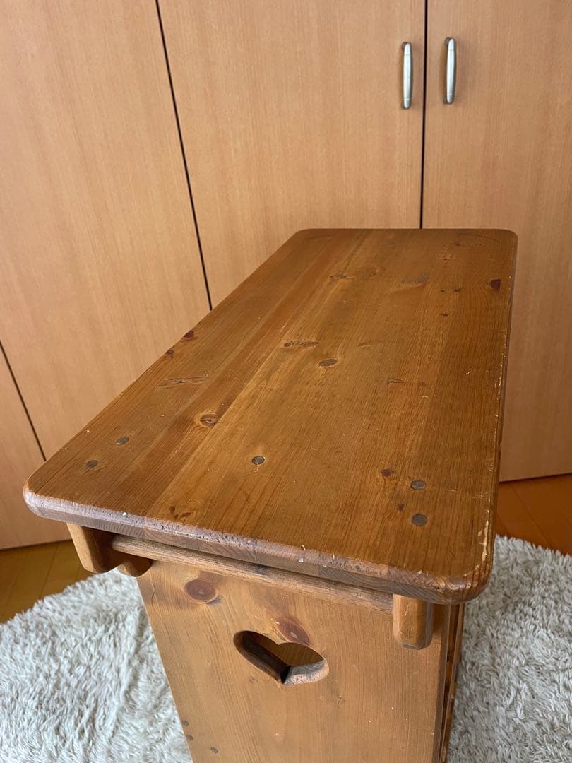 カントリー家具　アンティーク　キッチンワゴン