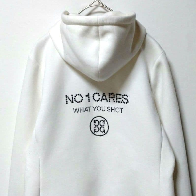 G/FORE レディース ゴルフ ホワイト パーカー ダブルジップ 38