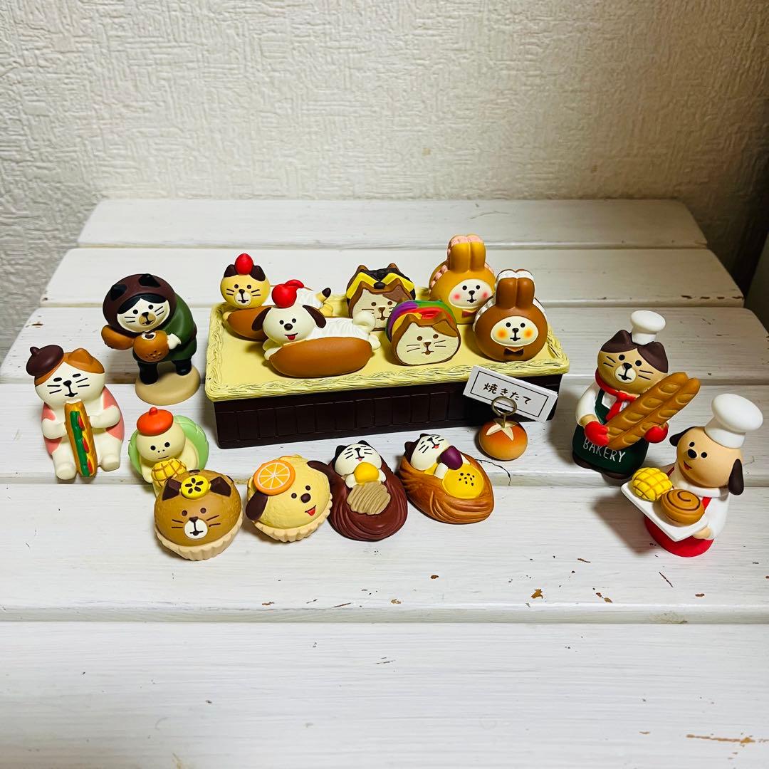 デコレ コンコンブル ラタントレー台 まったりパンまつり 17点セット